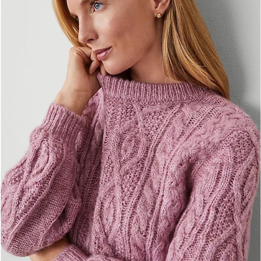 Ann Taylor Cable Sweater